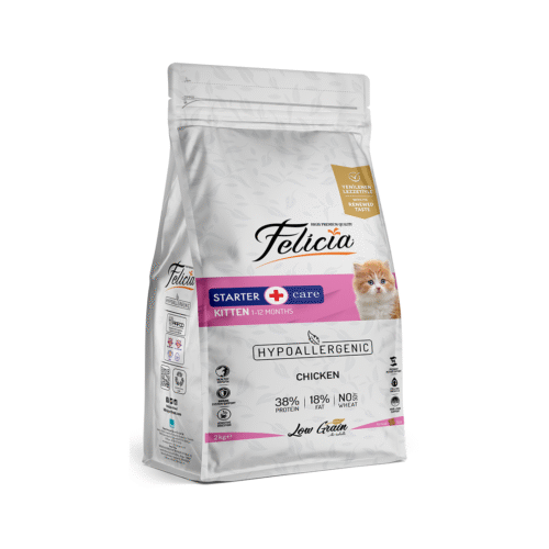 Felicia Starter Care Az Tahıllı HypoAllergenic Tavuk Etli Yavru Kedi Maması 2 kg