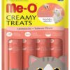 Me-O Creamy Treats Yetişkin Kediler İçin Tamamlayıcı Mama 4x15gr - Somon Balıklı