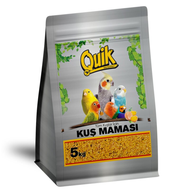Quik Ballı Yumurtalı Kuş Maması 5 kg