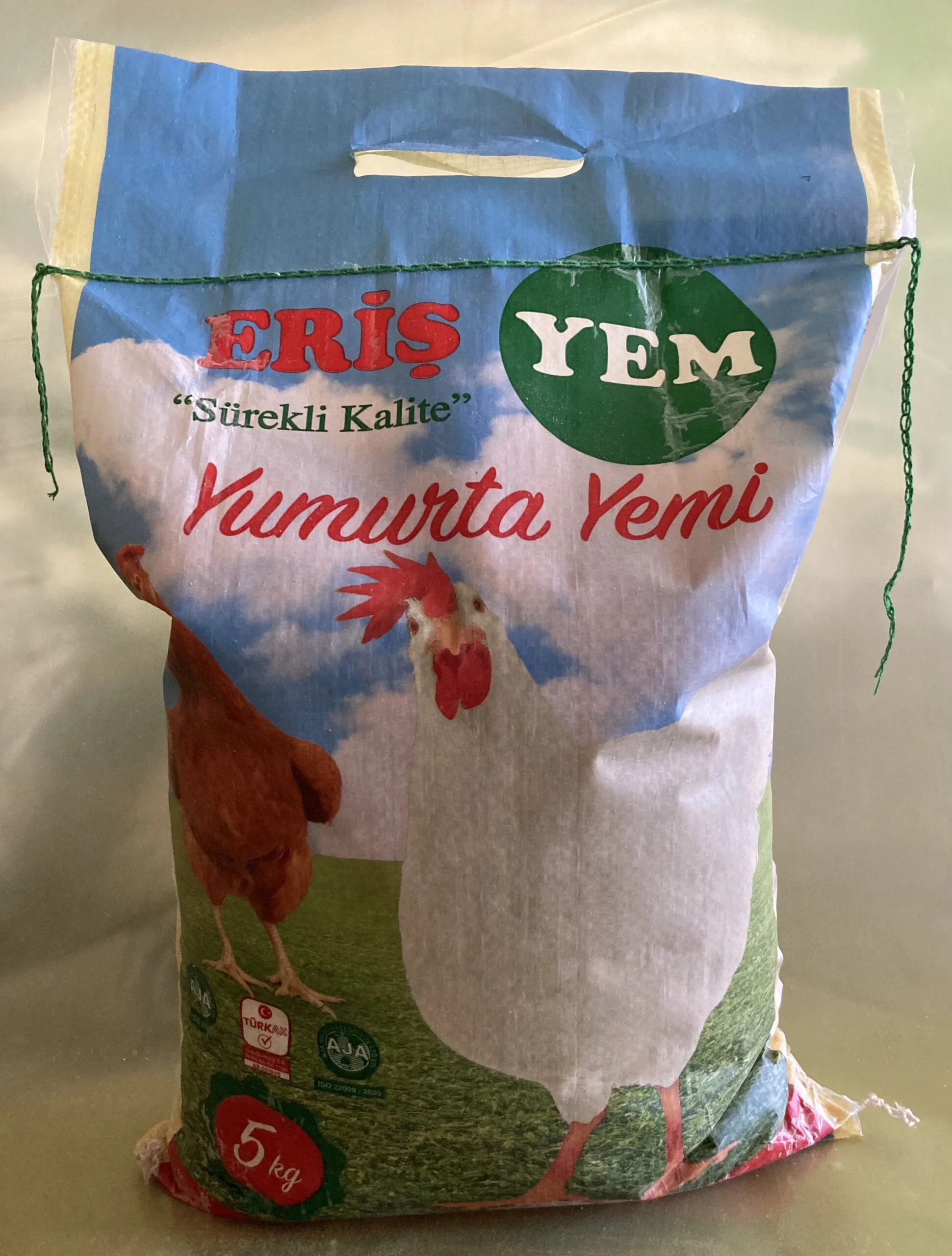 Eriş Tavuk Yumurta Yemi 5 kg (Pelet) Kümes Hayvanları Eriş Tavuk Yumurta Yemi 5 kg (Pelet) - Görsel 1