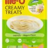 Me-O Creamy Treats Yetişkin Kediler İçin Tamamlayıcı Mama 4x15gr - Mavi Yüzgeçli Orkinos Balıklı