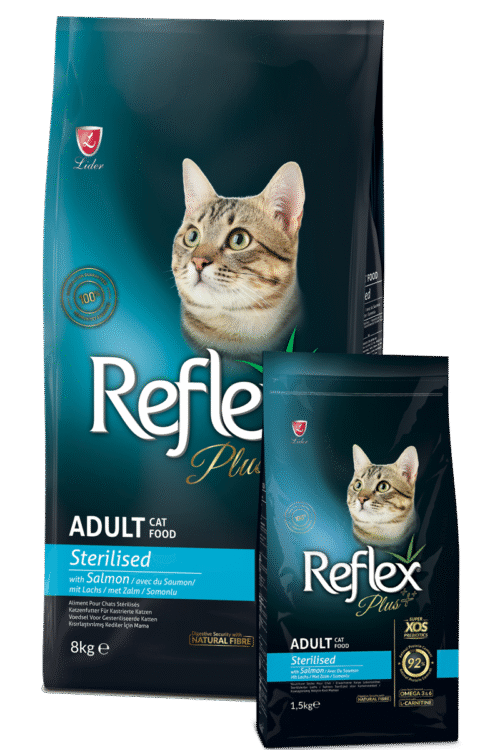 Reflex Plus Somonlu Kısırlaştırılmış Kedi Maması 1,5 kg