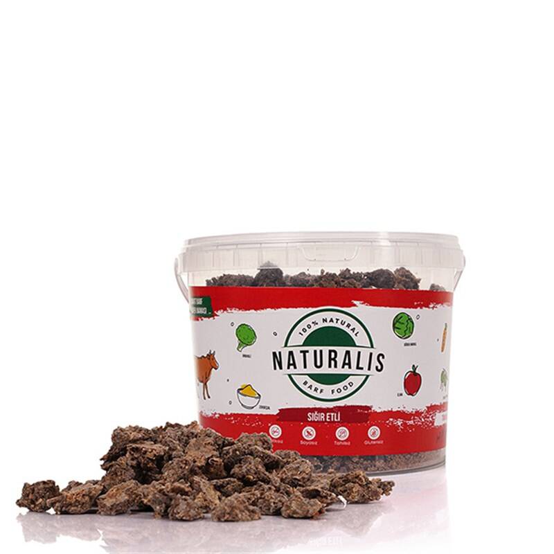 Naturalis Smart Barf 100% Doğal Sığır Etli Yetişkin Köpek Maması 500 g