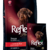 Reflex Plus Orta ve Büyük Irk Yavru Köpekler için Kuzulu ve Pirinçli Köpek Maması 3 kg
