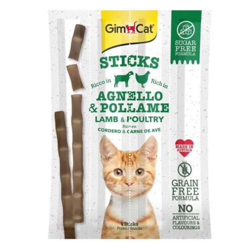 GimCat Sticks Tahılsız Ödül Çubuğu 4 x 5 g