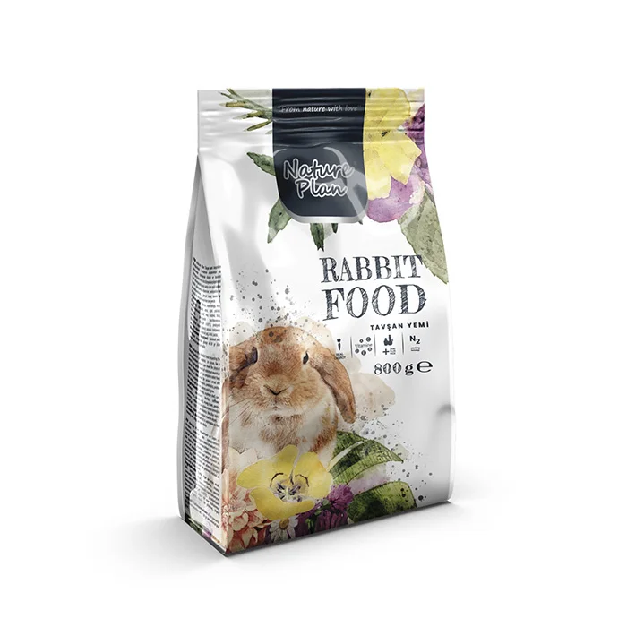 Nature Plan Tavşan Yemi 800 g (12’li)