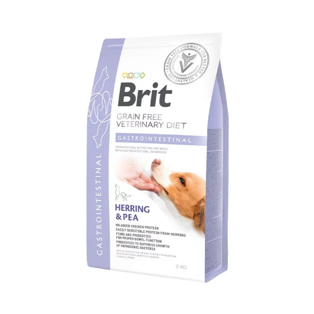 Brit Veterinary Diet Gastrointestinal Sindirim Sistemi Destekleyici Tahılsız Köpek Maması 2 kg Köpek Brit Veterinary Diet Gastrointestinal Sindirim Sistemi Destekleyici Tahılsız Köpek Maması 2 kg - Görsel 1