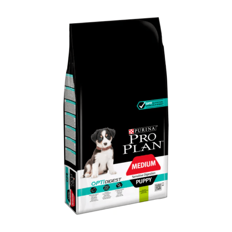 Pro Plan Medium Puppy OptiDigest Kuzu Etli Orta Irk Yavru Köpek Maması 12 kg