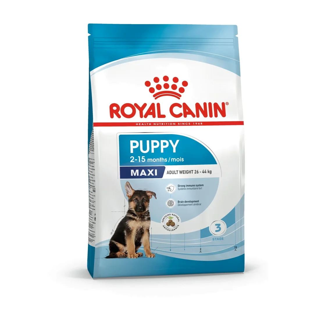Royal Canin Maxi Puppy Yavru Köpek Maması 10 kg Köpek Royal Canin Maxi Puppy 10 kg büyük ırk yavru köpekler için geliştirilmiş kuru mama