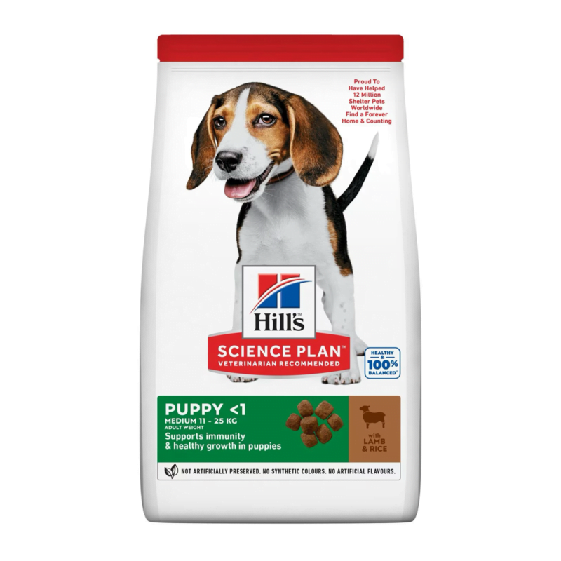 Hill’s Kuzu Etli Orta Irk Yavru Köpek Maması 14 kg