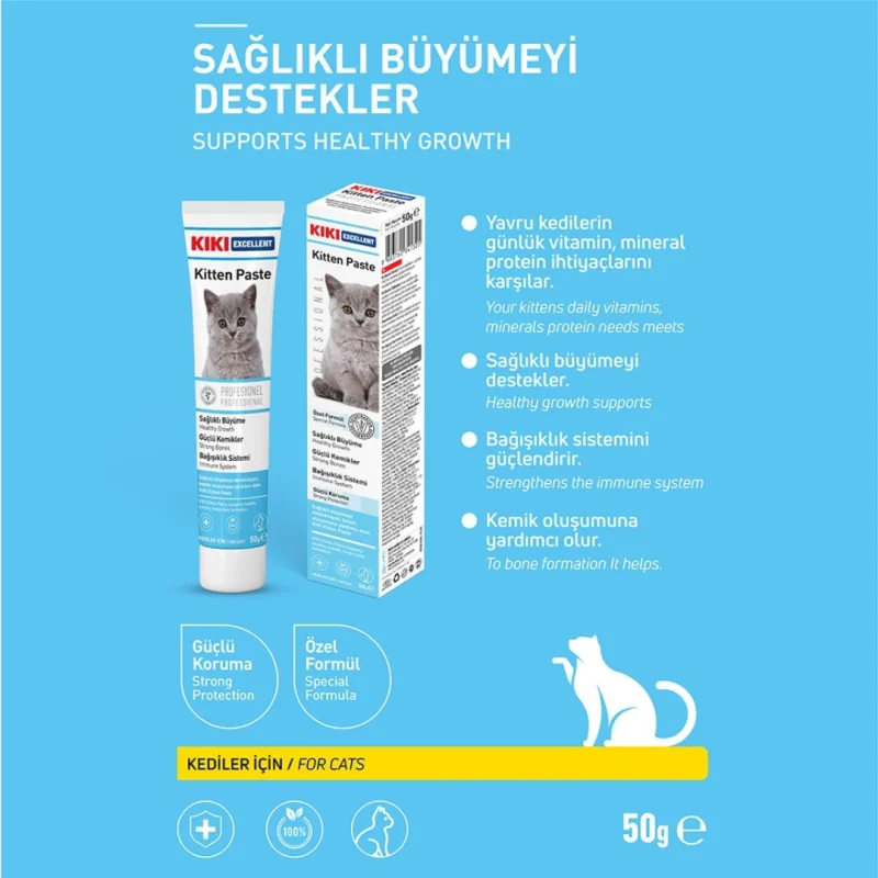 KIKI Excellent Yavru Kedi Multi Vitamin 50 g