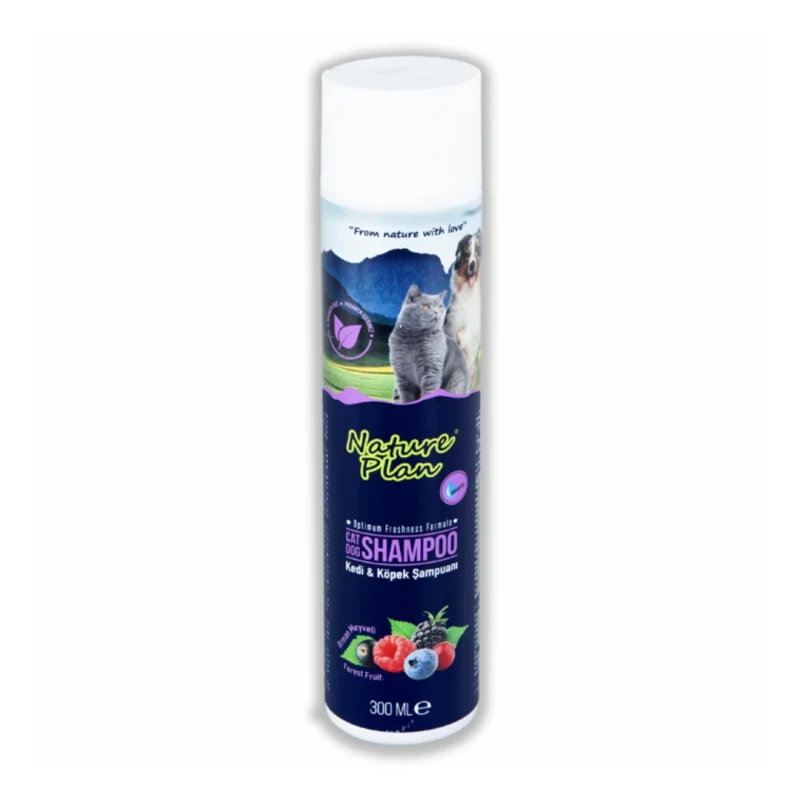 Nature Plan Kedi ve Köpek Şampuanı 300 mL – Orman Meyveli