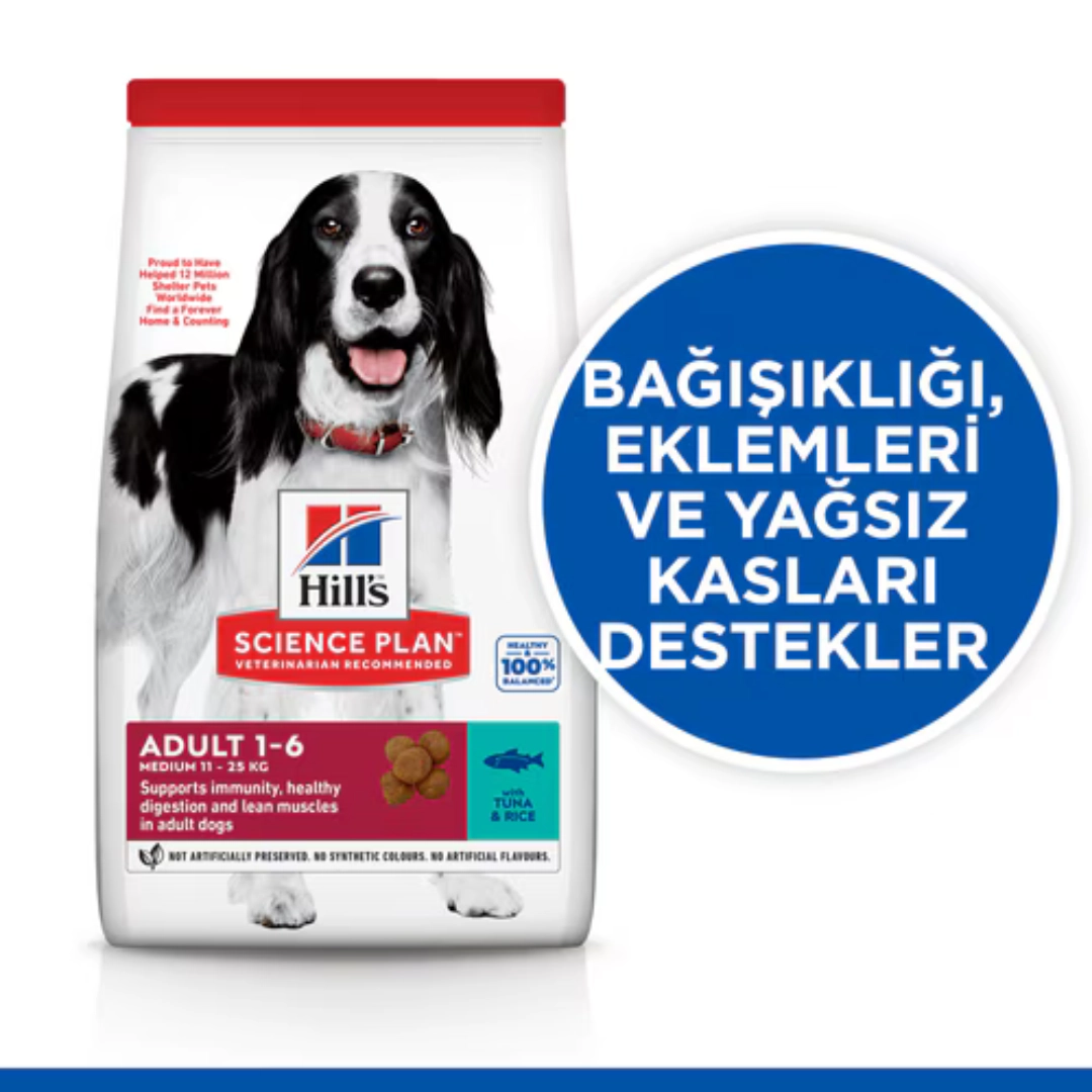 Hill’s Ton Balıklı Orta Irk Yetişkin Köpek Maması 2,5 kg Köpek Hill’s Ton Balıklı Orta Irk Yetişkin Köpek Maması 2,5 kg - Görsel 4