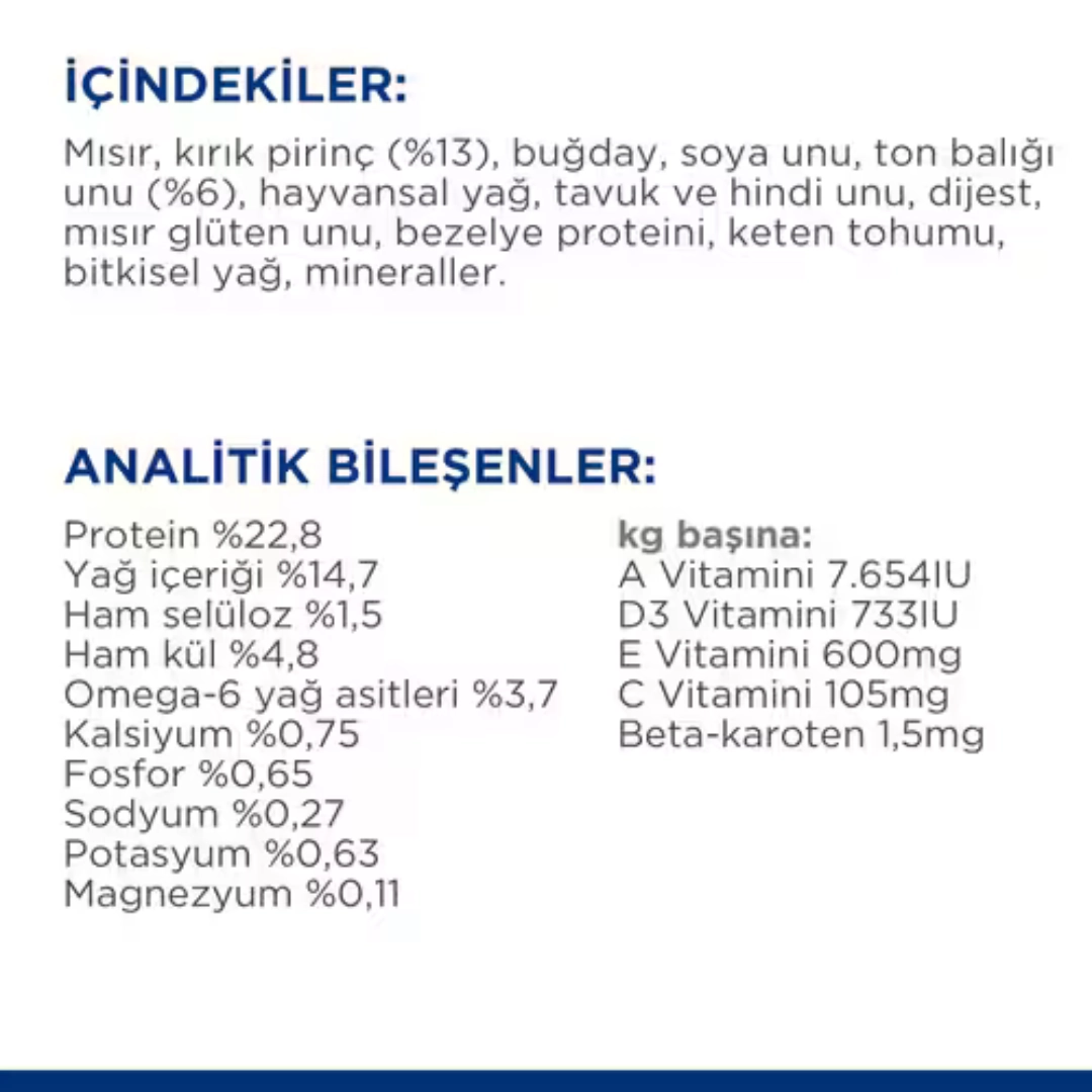 Hill’s Ton Balıklı Orta Irk Yetişkin Köpek Maması 2,5 kg Köpek Hill’s Ton Balıklı Orta Irk Yetişkin Köpek Maması 2,5 kg - Görsel 5