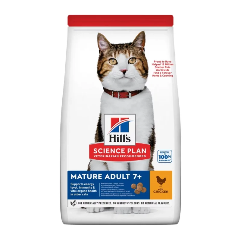 Hill’s Science Plan Tavuklu 7+ Yaş Olgun Yetişkin Kedi Maması 1,5 kg