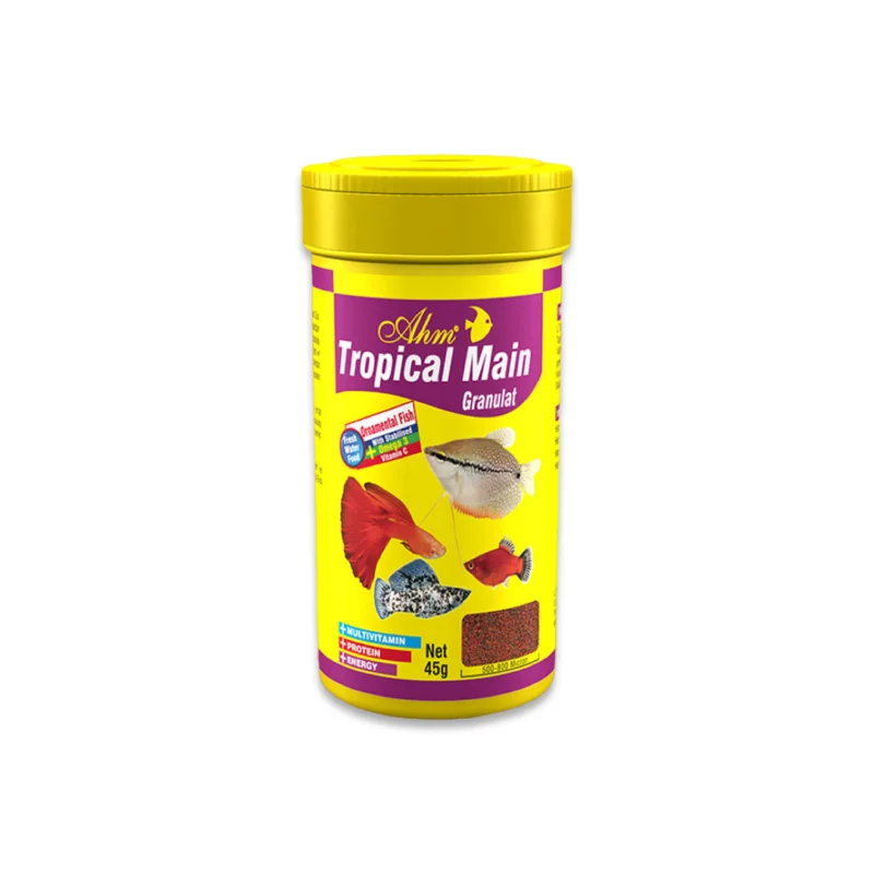 Ahm Tropical Main Granulat Balık Yemi 100 mL