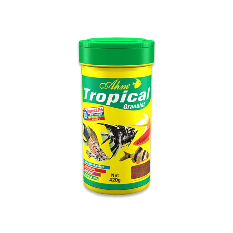 Ahm Tropical Granulat Balık Yemi 1000 mL