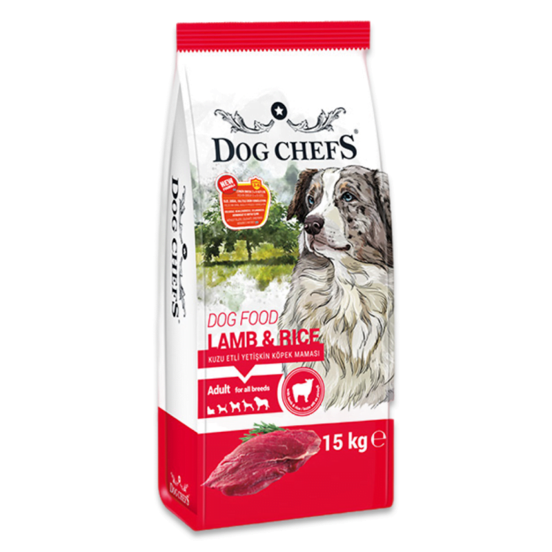 Dog Chefs’ Kuzu Etli Yetişkin Köpek Maması 15 kg