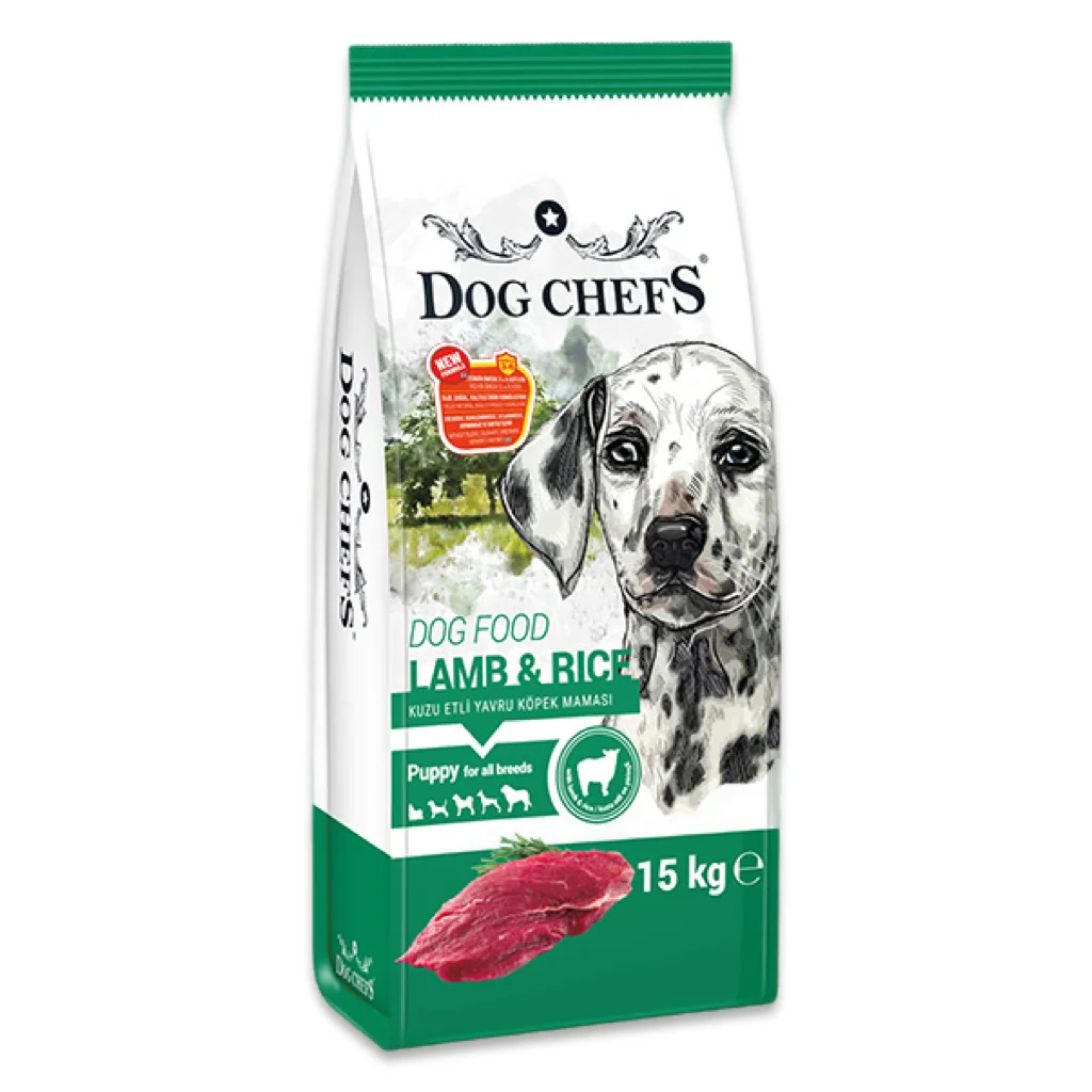Dog Chefs’ Kuzu Etli Yavru Köpek Maması 15 kg Köpek Dog Chefs' Kuzu Etli Yavru Köpek Maması 15 kg - Görsel 1