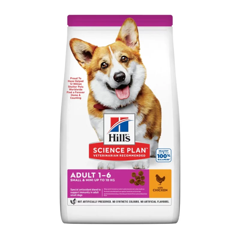 Hill’s Science Plan Tavuklu Mini ve Küçük Irk Yetişkin Köpek Maması 1,5 kg