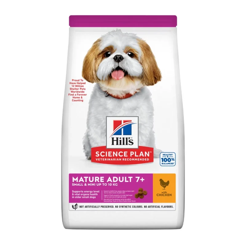 Hill’s Science Plan Tavuklu Mini ve Küçük Irk 7+ Yaşlı Köpek Maması 1,5 kg