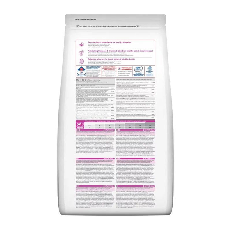 Hill’s Science Plan Tavuklu Mini ve Küçük Irk 7+ Yaşlı Köpek Maması 1,5 kg