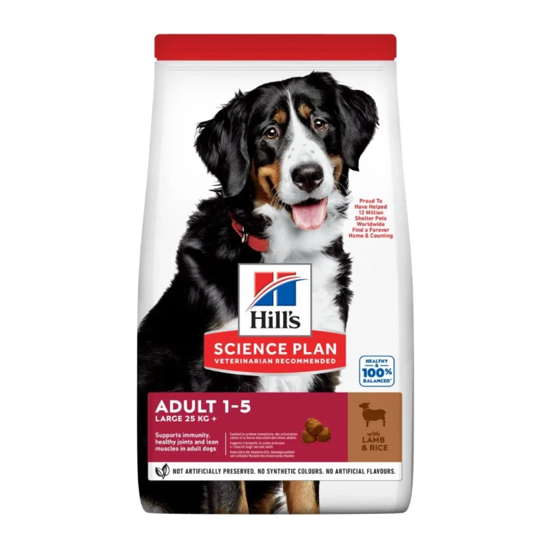 Hill’s Kuzu Etli Büyük Irk Yetişkin Köpek Maması 14 kg