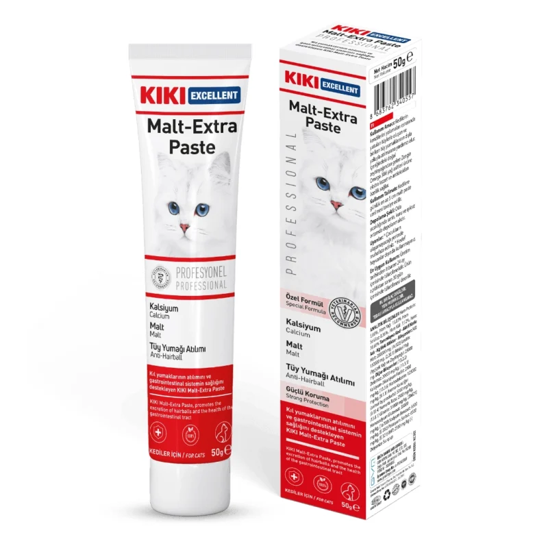 KIKI Excellent Kedi Malt-Extra Tüy Yumağı Önleyici Macun 50 g