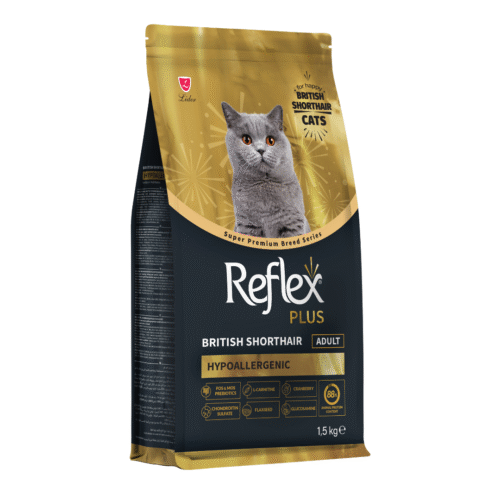 Reflex Plus British Shorthair Yetişkin Kedi Maması 1,5 kg