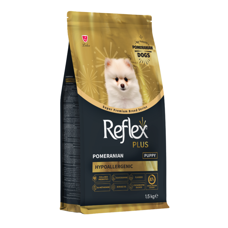 Reflex Plus Pomeranian Yavru Köpek Maması 1,5 kg - Küçük Irk Yavrular için Özel Formül