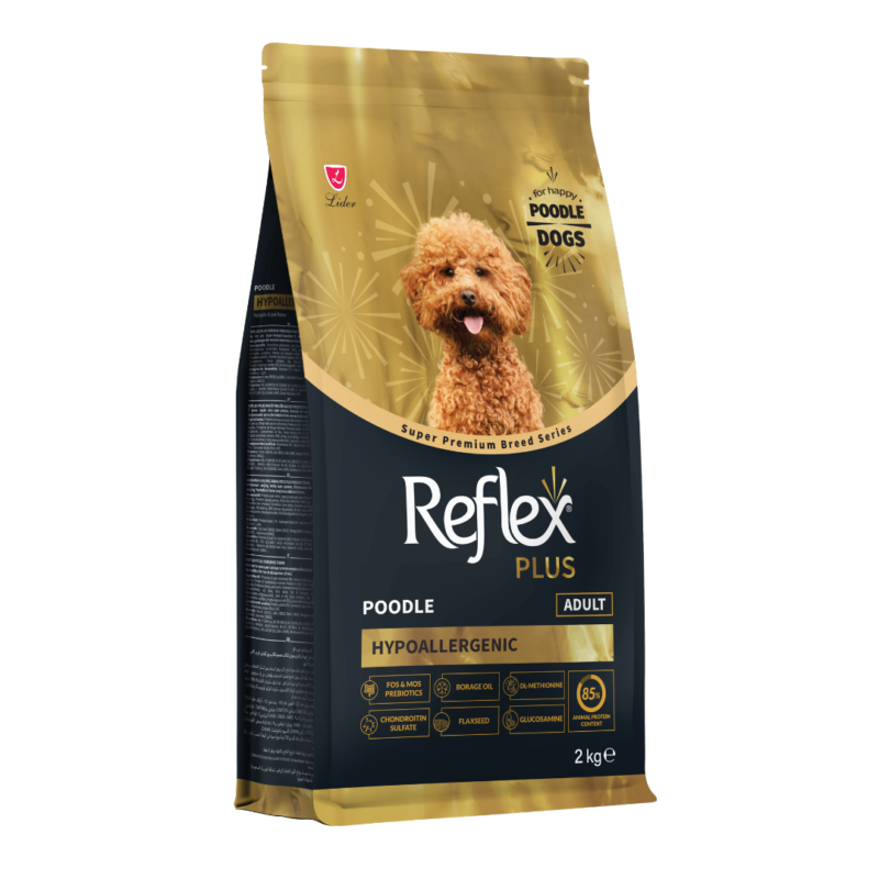 Reflex Plus Poodle Yetişkin Köpek Maması 2 kg - Küçük Irk Poodle'lar İçin Özel Formül