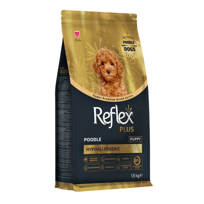 Reflex Plus Poodle Yavru Köpek Maması 1,5 kg - Poodle yavrularına özel besin dengeli köpek maması