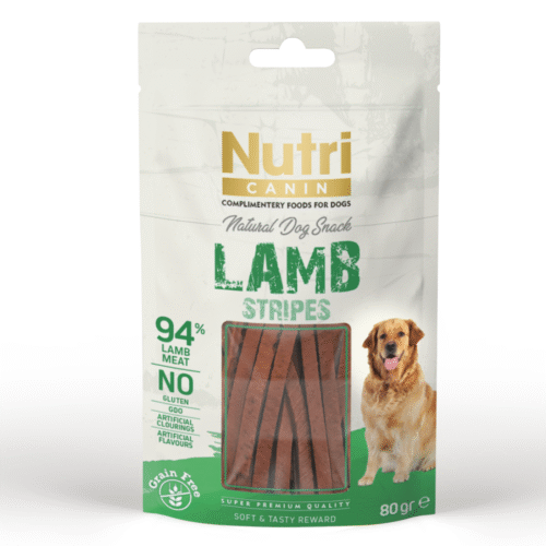Nutri Canin Kuzu Etli Şerit Ödül Maması 80 g