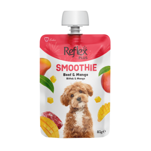 Reflex Plus  Smoothie Biftekli ve Mangolu Yetişkin Köpek Sıvı Ödül Maması 85 g