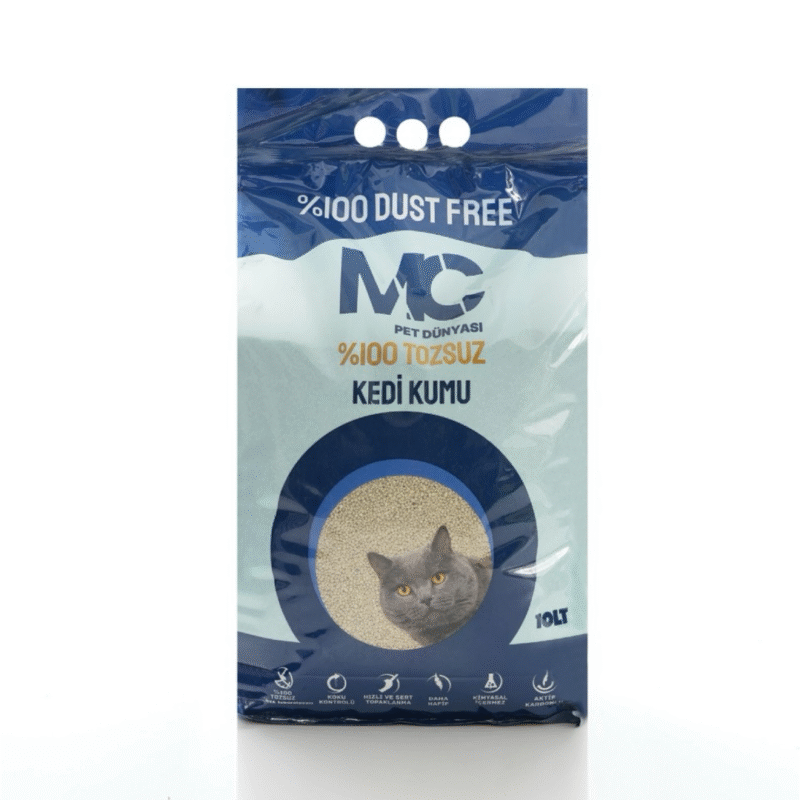 MC Aktif Karbonlu Tozsuz Kedi Kumu 10 L