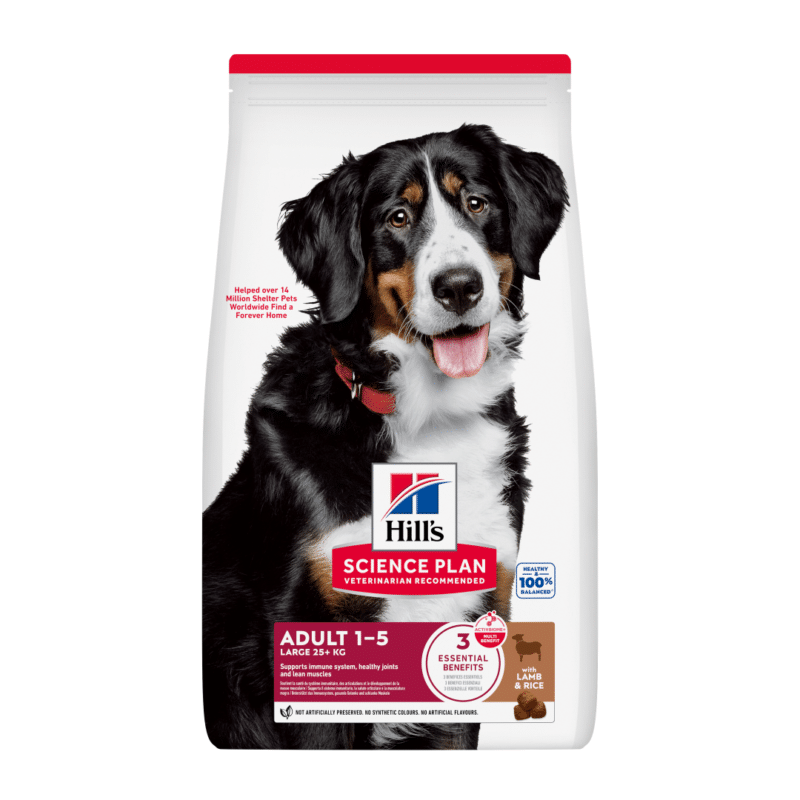 Hill’s Science Plan Kuzu Etli Büyük Irk Yetişkin Köpek Maması 14 kg
