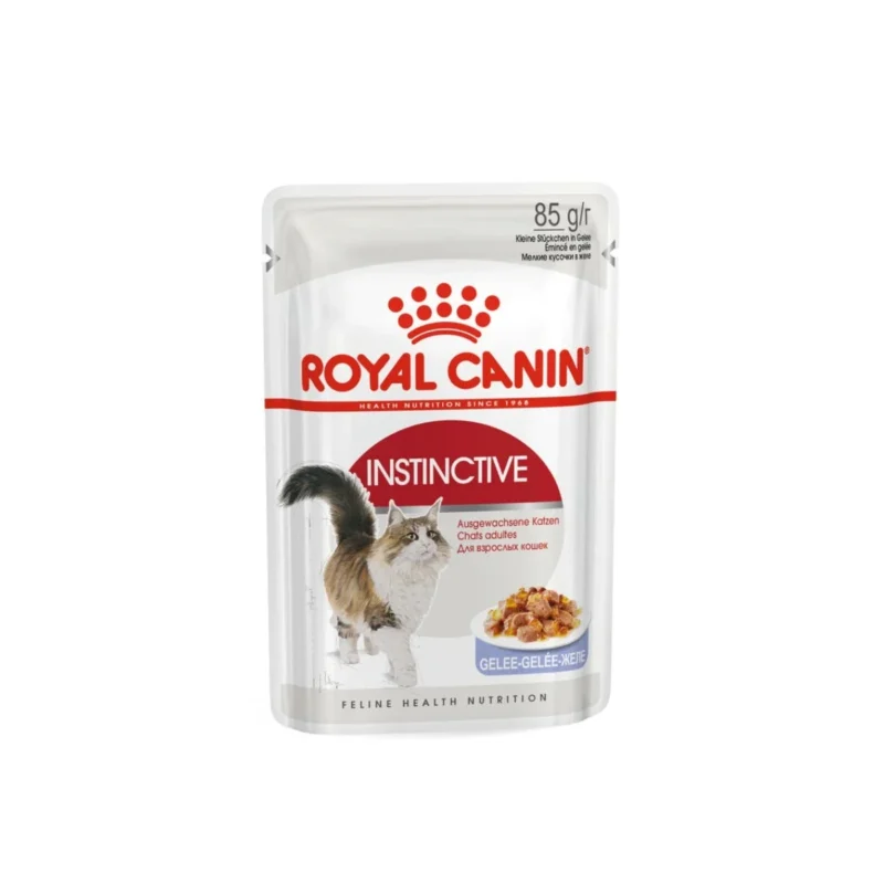 Royal Canin Instinctive Jelly 85g yetişkin kedi için jelatin soslu yaş mama poşet
