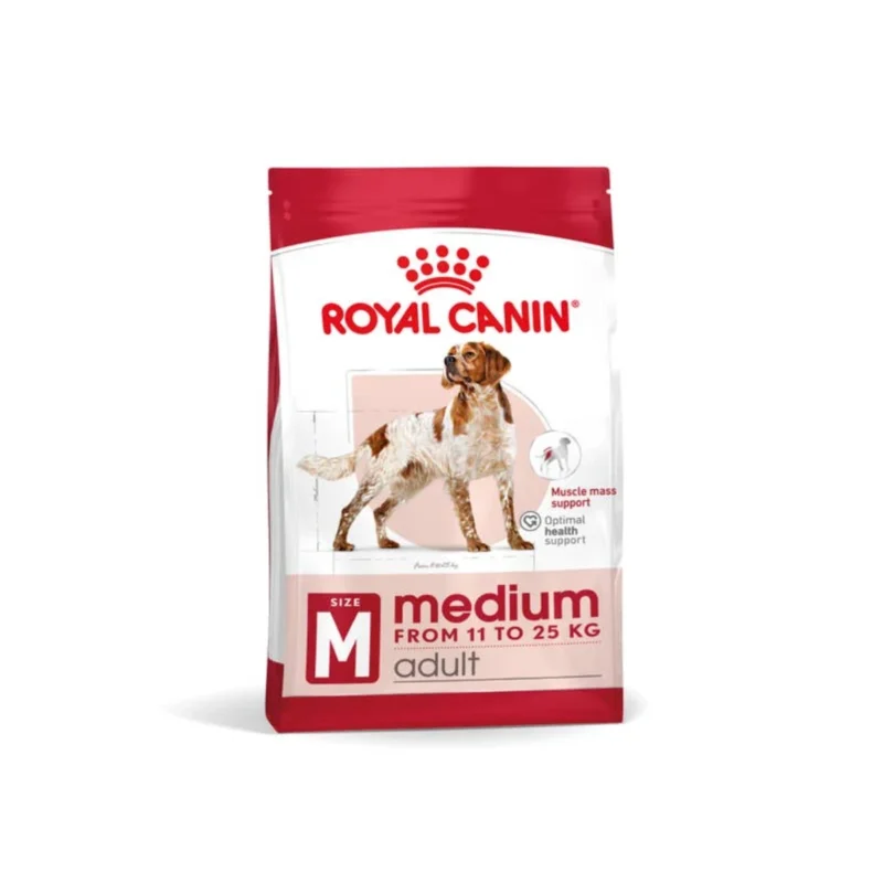 Royal Canin Medium Adult 15 kg orta ırk yetişkin köpek maması besin değerleri ve içerik tablosu