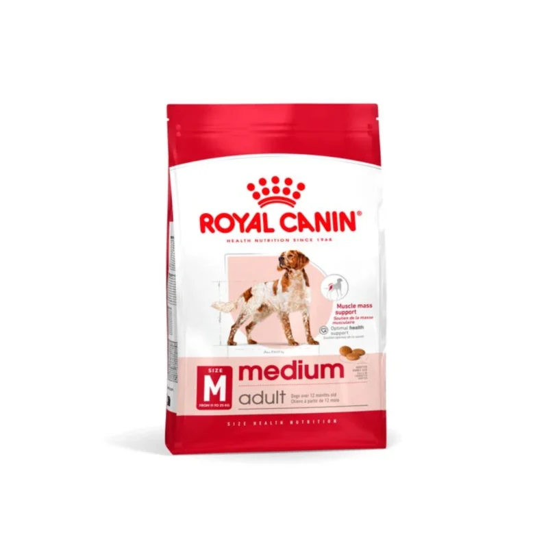Royal Canin Medium Adult 15 kg orta ırk yetişkin köpekler için özel formüllü kuru köpek maması