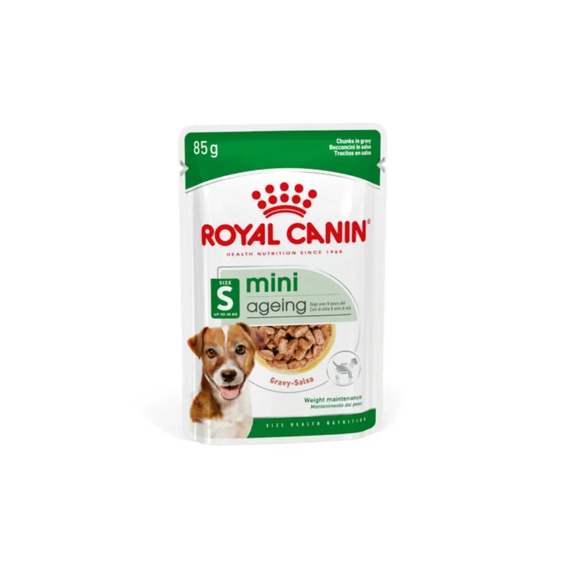 Royal Canin Mini Ageing 12+ yaş küçük ırk yaşlı köpekler için ıslak mama 85 g