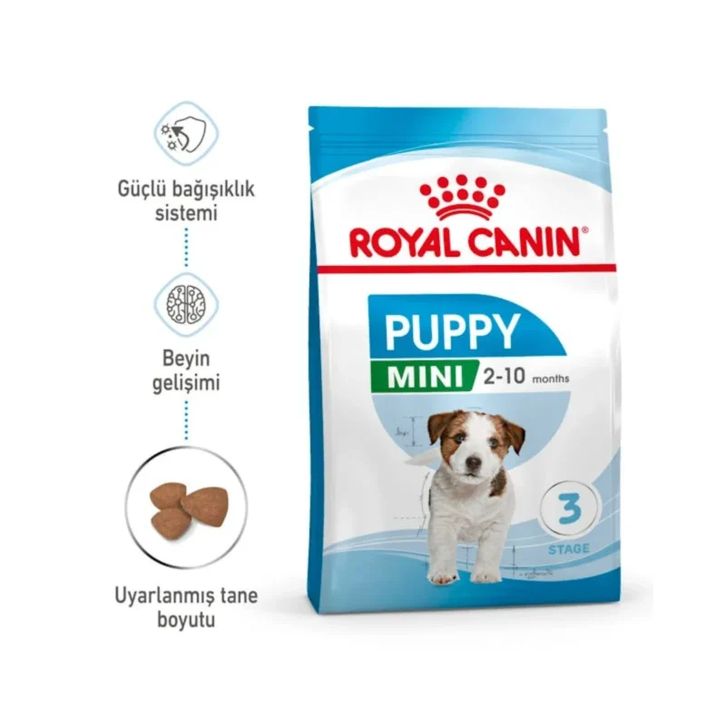 Royal Canin Mini Puppy 2 kg küçük ırk yavru köpek maması besin değerleri ve içerik tablosu