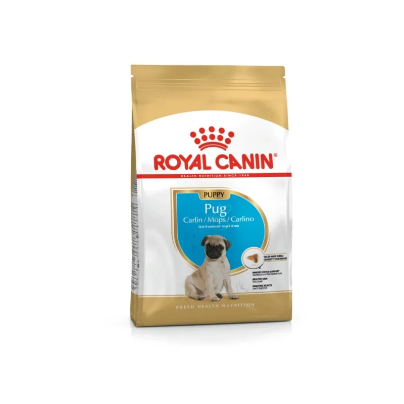 Royal Canin Pug yavru köpek maması 1,5 kg, Pug ırkına özel besin desteği