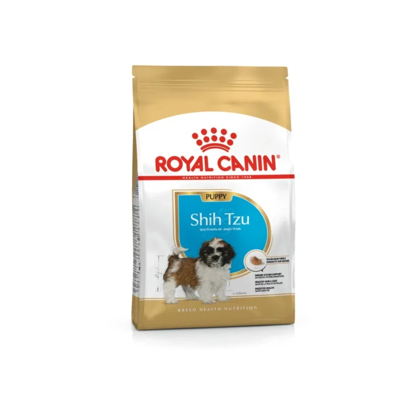 Royal Canin Shih Tzu Yavru Köpek Maması 1,5 kg – Bağışıklık ve tüy sağlığı destekli, ırka özel mama tanesi