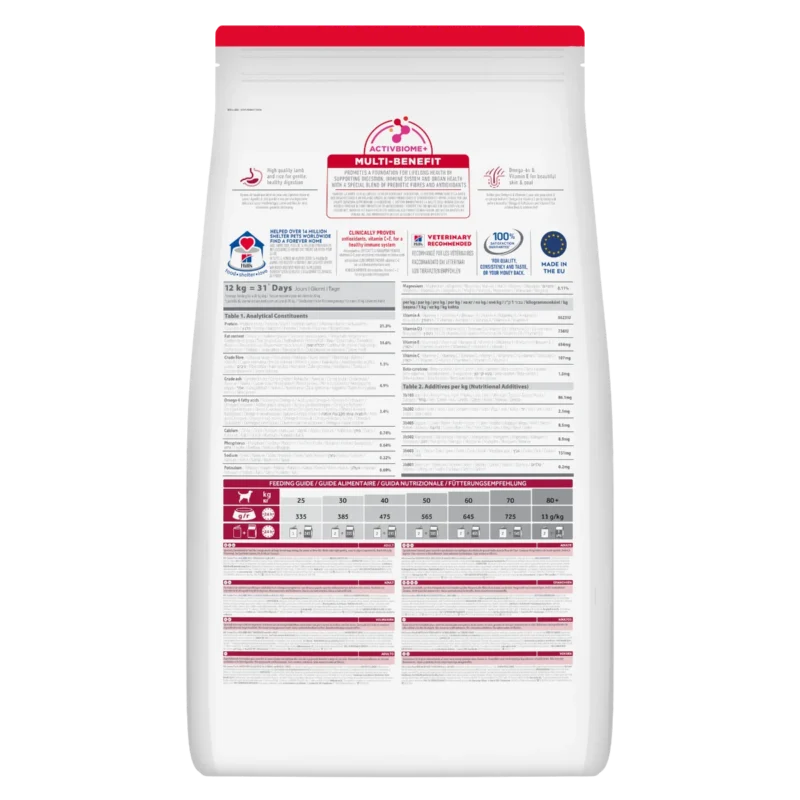 Hill’s Large Adult Kuzu Etli Yetişkin Köpek Maması 14 kg