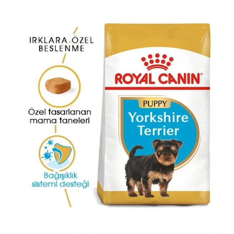 Royal Canin Yorkshire Terrier Puppy 1,5 kg yavru köpek maması besin değerleri ve içerik tablosu