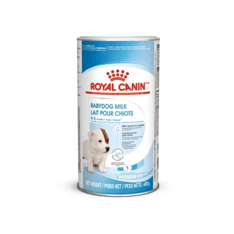 Royal Canin Babydog Milk 400 g yavru köpek süt tozu, anne sütü yerine geçen besleyici formula