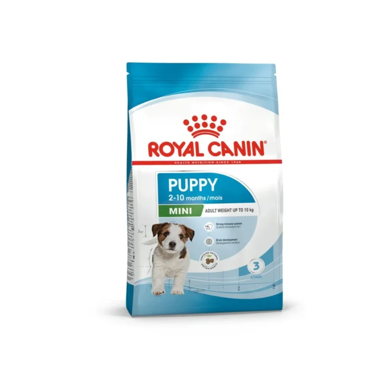 Royal Canin Mini Puppy 4 kg küçük ırk yavru köpekler için özel formüllü kuru mama paketi