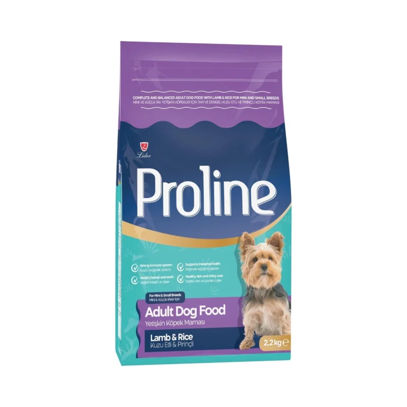 Proline kuzu etli yavru köpek maması 2,2 kg ambalajı, doğal protein kaynaklı köpek besini