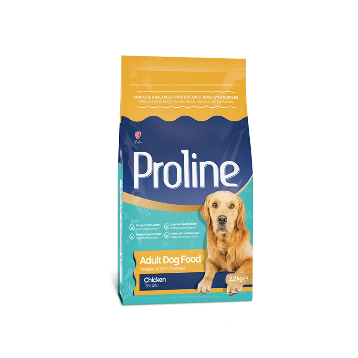 Proline Tavuklu Yetişkin Köpek Maması 2,2 kg Köpek Proline tavuklu yetişkin köpek maması 2,2 kg ambalaj görseli