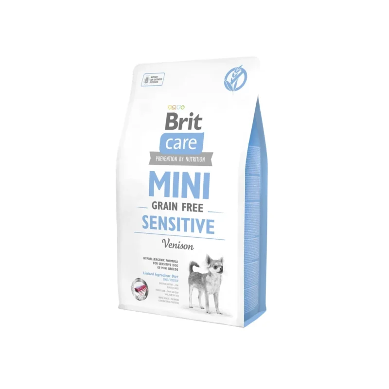 Brit Care Mini 7 kg tahılsız geyik etli hassas minik ırk köpek maması